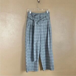 A New Day Grey Plaid Trousers Size 2